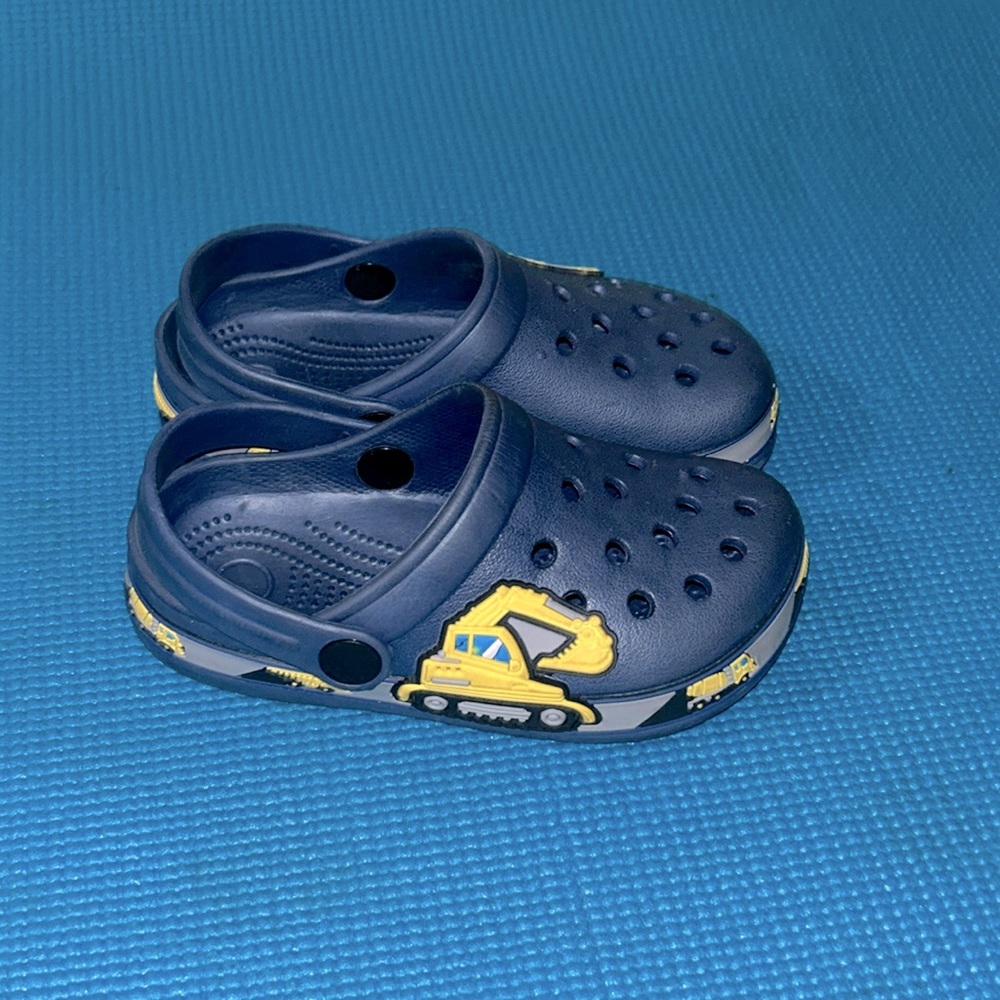 Toddler Excavator Construction Crocs